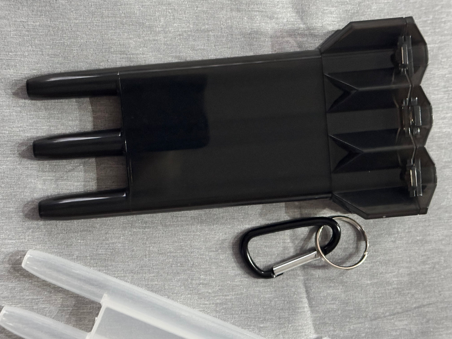 Hard Plastic Dart Case with Clip