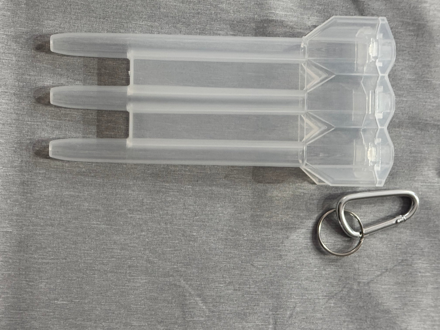 Hard Plastic Dart Case with Clip